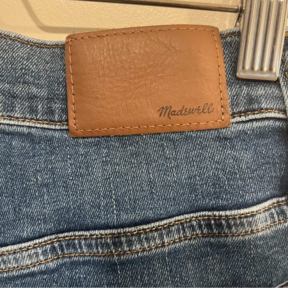 Madewell High Rise Skinny Button Fly Jeans 28 - Picture 9 of 10